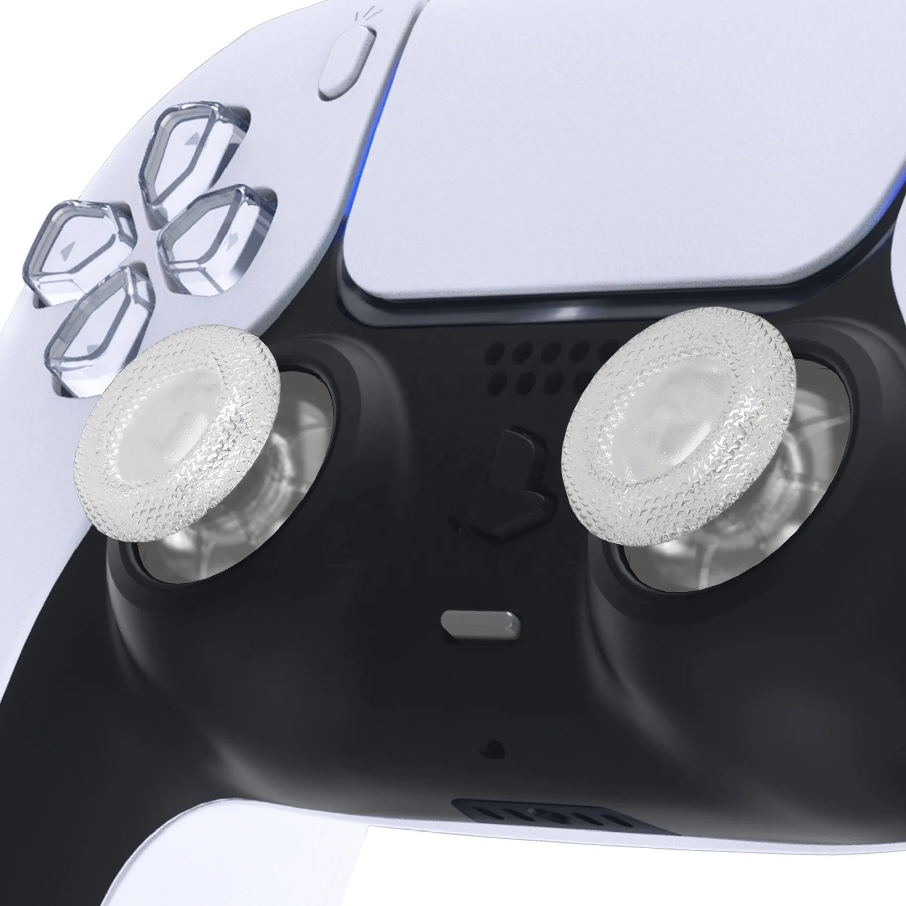 Luminous Glow in Dark 3D Analog Stick Thumbstick for PS5 Controller Joystick Repair Parts