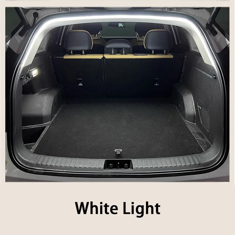 Car High Brightness Trunk Lighting Ambient Light Interior Decoration Led Wireless Automatic Sensing Tailgate Light Strip