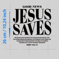 JESUS IS MY GOD KING LORD  thermoadhesive patches for clothes heat transfer vinyl Applique for clothes T-shirt Decal Decor