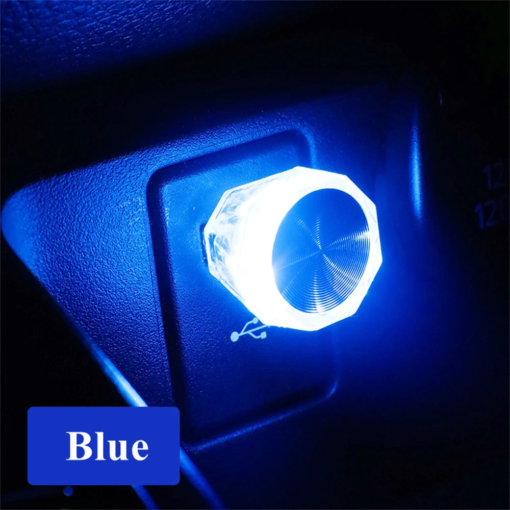 Usb Lamp Car Interior Lights Indoor Car Lighting Atmosphere Lamp Night Light Car Foot Ambient Car Atmosphere Light
