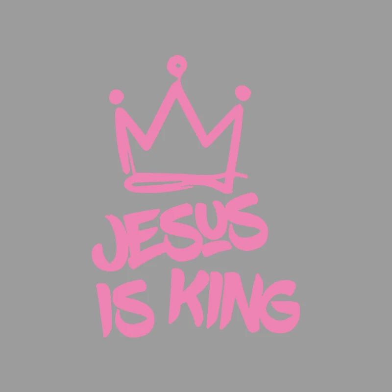 Jesus is King and wears a crown creative&funny stickers for cartoon fans&lover,high quality for car trucks motorcycles & laptops