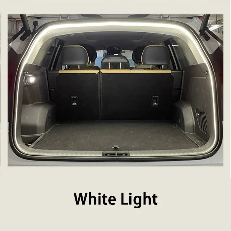 Car High Brightness Trunk Lighting Ambient Light Interior Decoration Led Wireless Automatic Sensing Tailgate Light Strip