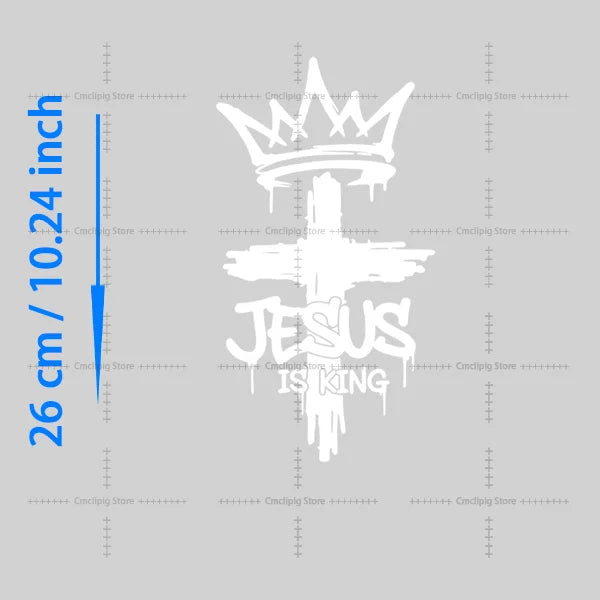 JESUS IS MY GOD KING LORD  thermoadhesive patches for clothes heat transfer vinyl Applique for clothes T-shirt Decal Decor